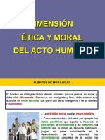 Moral 5 Dimension Etica y Moral Del Acto Humano