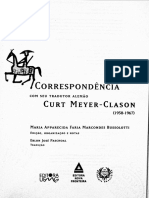 ROSA, João Guimarães. - Correspondência Com Seu Tradutor Alemão Curt Meyer-Clason