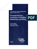 Satish C. Kalhan, Andrew M. Prentice, Chittaranjan S. Yajnik-Emerging Societies - Coexistence of Childhood Malnutrition and Obesity (Nestle Nutrition Workshop Series_ Pediatric Program)-S. Karger AG (