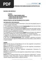 Prova Especificas Esmu