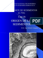 Capitlo Ib - Origen de Sedimentos