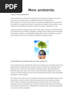 Meio Ambiente