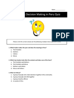 Peru Quiz - Modified