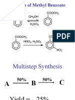 Nitration of Methyl Benzoate: Cooch Cooh CH OH H SO