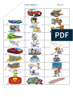Common Adjectives Dictation With Pictures 2 PDF