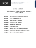 Course Content GCPV Design PDF