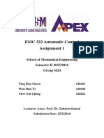 EMC322 Assignment 1 Group M24