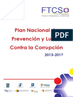 Plan Nacional de Lucha Contra La Corrupción