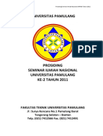 Prosiding Seminar Nasional UNPAM 2011 (LENGKAP)