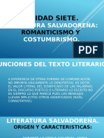 Literatura Salvadoreña