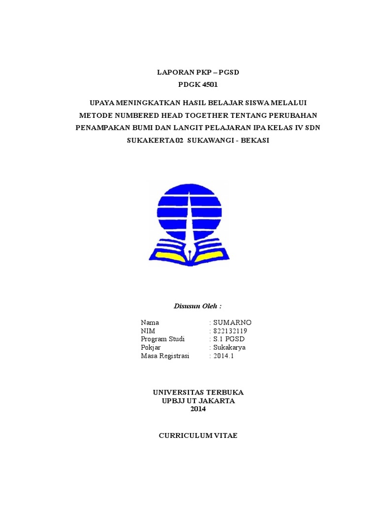 Contoh Laporan Best Practice Pkp Bahasa Inggris