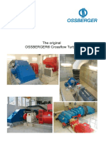 The Original OSSBERGER® Crossflow Turbine