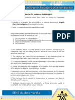 Evidencia 10 Sentences Marketing plan.doc
