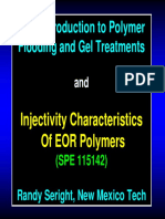 EOR Polymer Injectivity Characteristics and Fracture Extension