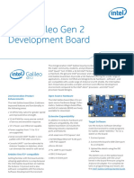 Intel® Galileo Gen 2 Development Board - Datasheet