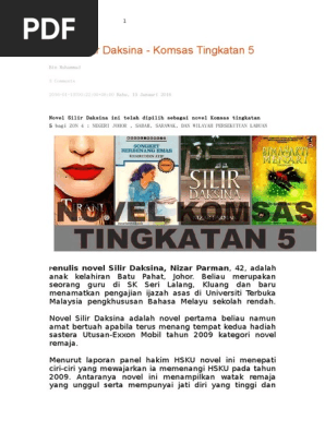 Novel Silir Daksina Pdf
