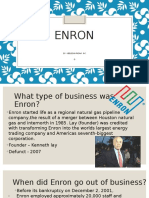 Enron: by - Neelesha Padavi 8-C