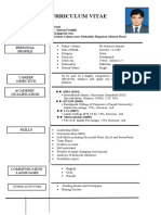 Hassan CV 1 Page