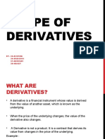 Scope of Derivatives
