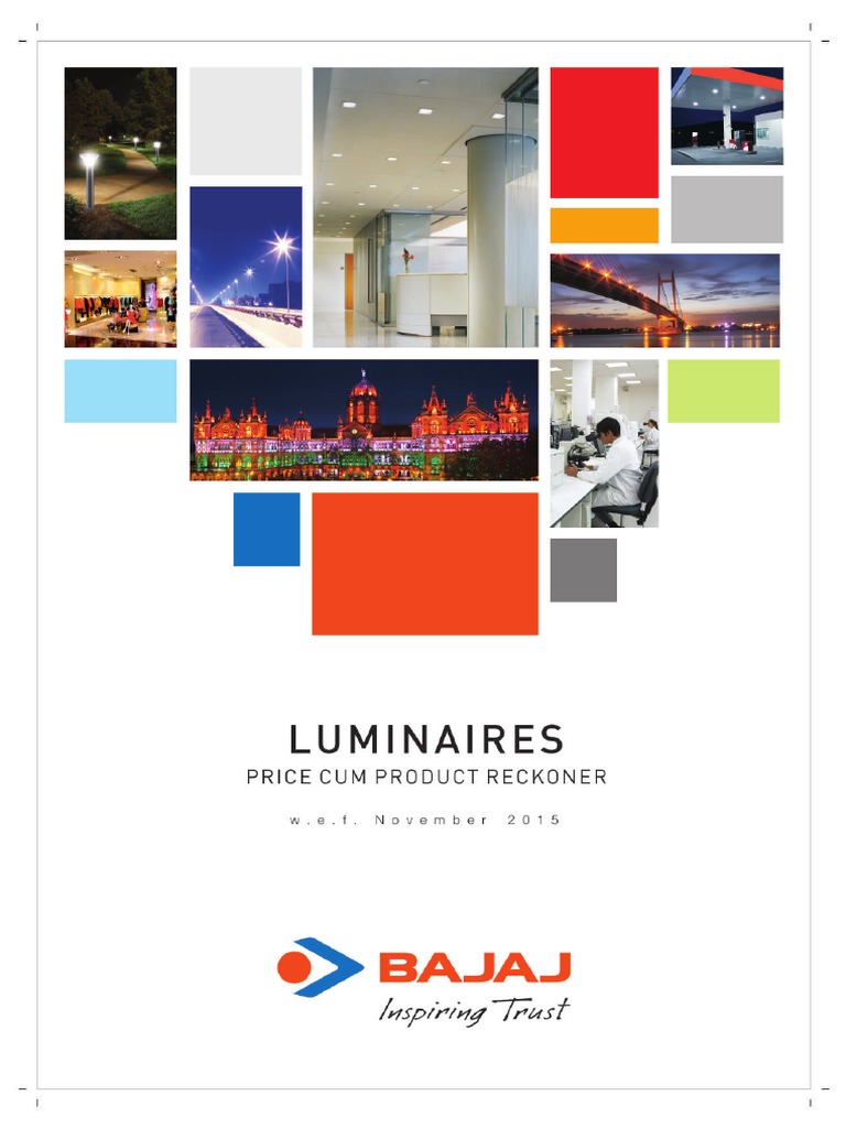 Bajaj Price List 20 Oct 2015 Lighting Light Emitting Diode