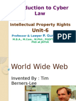 Introduction To Cyber Law.