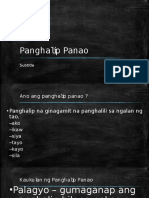 Panghalip Panao