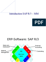 Introduction to SAP Mm