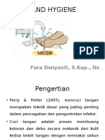 Hand Hygiene: Fera Dwiyanti, S.Kep., Ns