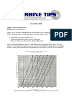 November, 2008: Subject: Compressor Performance Applies To: All GE Gas Turbines