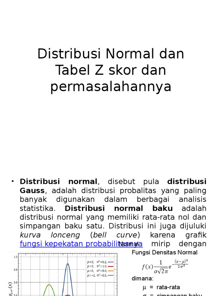 Distribusi Normal