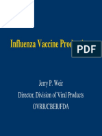 Influenza Vaccine Production