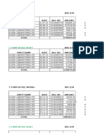 C Form Detail Wrong 2Nd QTR