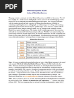 Differential Equations (92.236) Listing of Matlab Lab Exercises