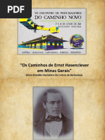 Os Caminhos de Ernst Hasenclever em Minas Gerais