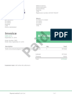 Invoice: Invoice To Ship To