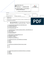 Evaluación Plan Lector La Maravillosa Granja de Mcbroom