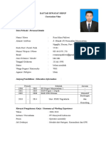 CV Dari Seorang Yg Bernama Reza