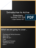 Introduction to Active Directory