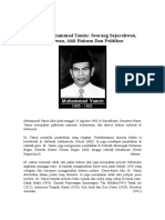 Biografi M. Yamin: Sejarawan, Sastrawan, Hukum & Politikus