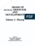 Theory and Development of Moral Behavior