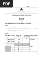 Zaman prasejarah sejarah tahun 4