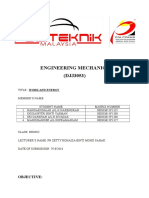 Engineering Mechanics (DJJ3053) : Objective