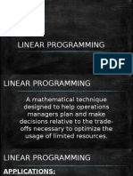 Linear Programming