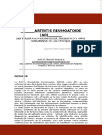 Articulo de Revision Artristris Reumatoide A.R