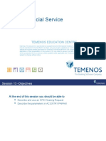 Open Financial Service: Temenos Education Centre