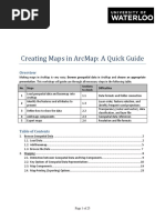 Creating Maps in Arcmap: A Quick Guide