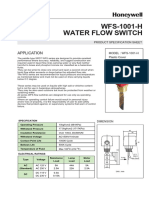 WFS-1001-H Water Flow Switch: Application