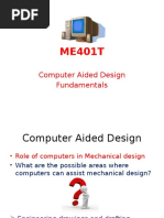 ME401T CAD Fundamentals - 1