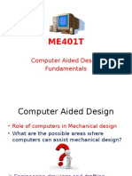 ME401T CAD Fundamentals - 1