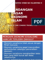 Materi Syariah 9. Pandangan Dasar Sistem Ekonomi Islam